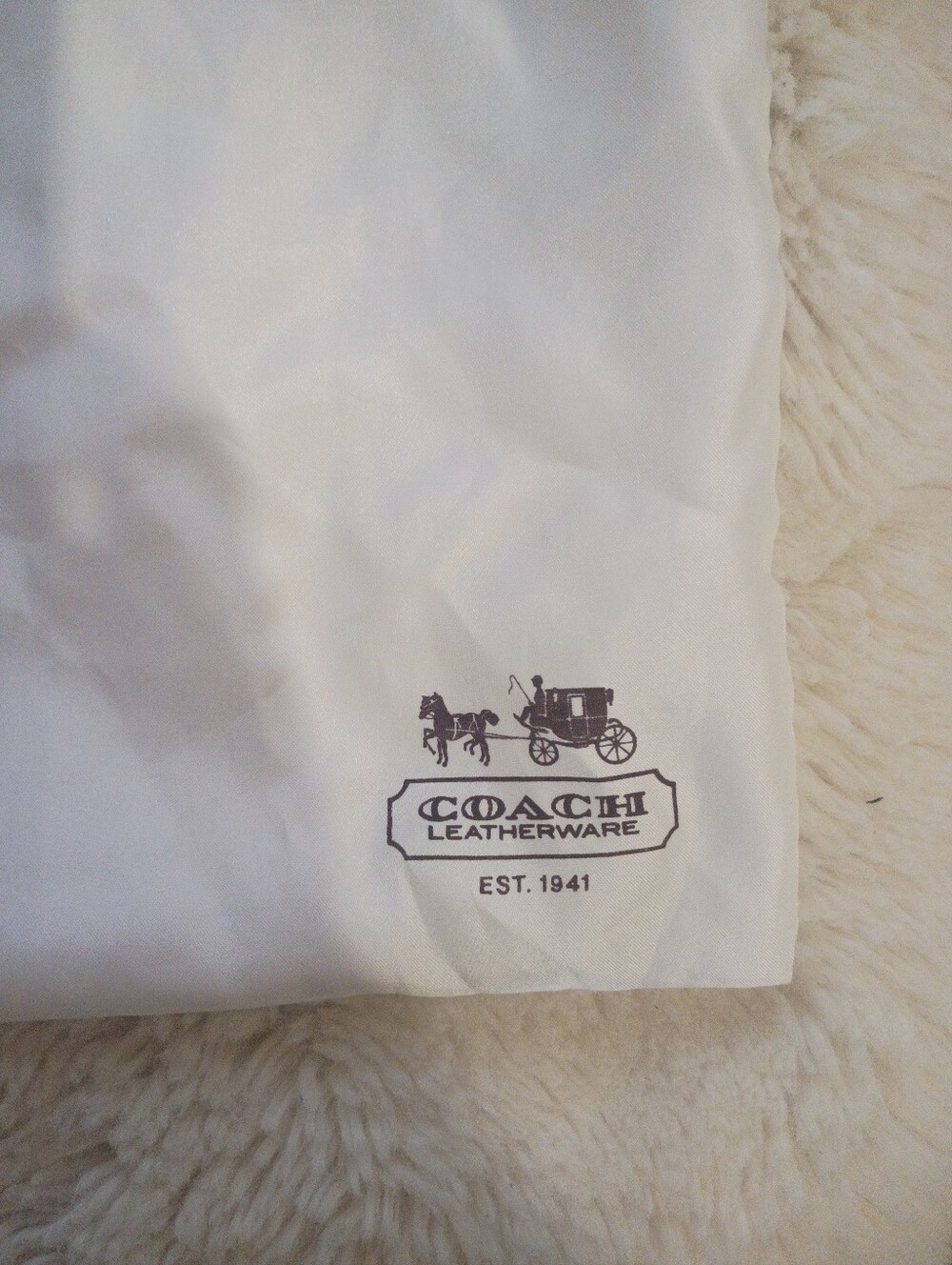Coach Drawstring Dustbag - Picture 2 of 4